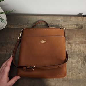 Coach caramel crossbody